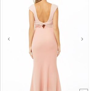 Maxi Blush Evening Gown